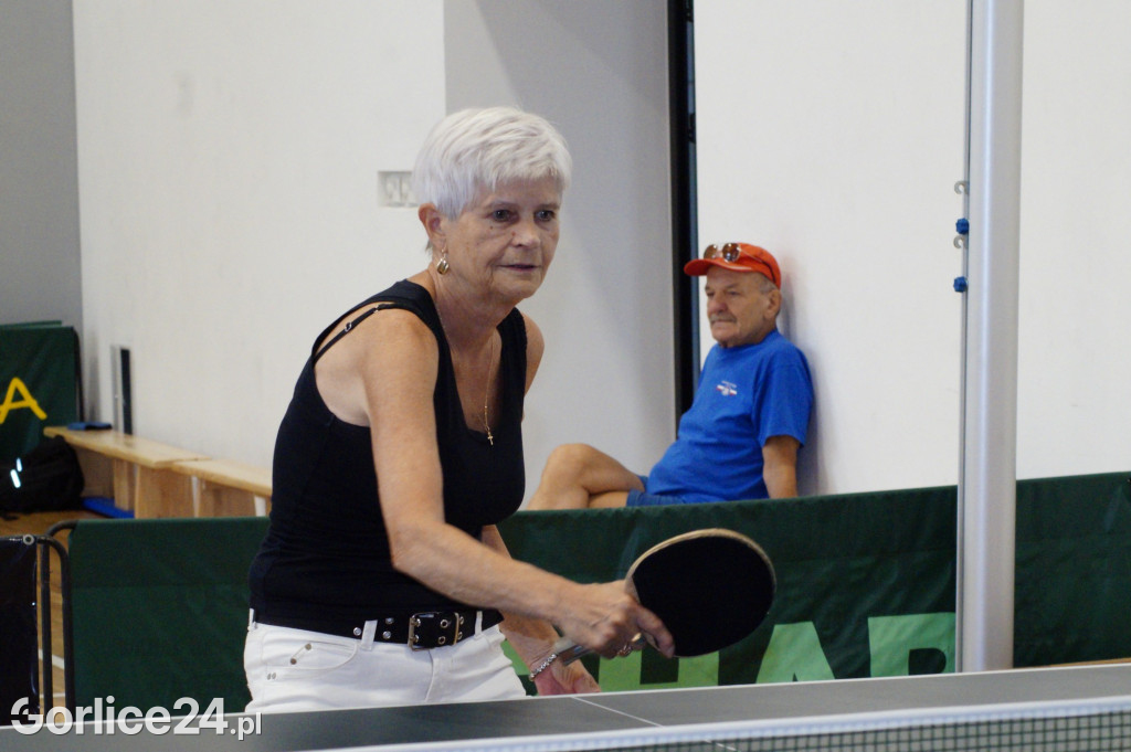 Liga Seniorów - zawody tenisa stołowego