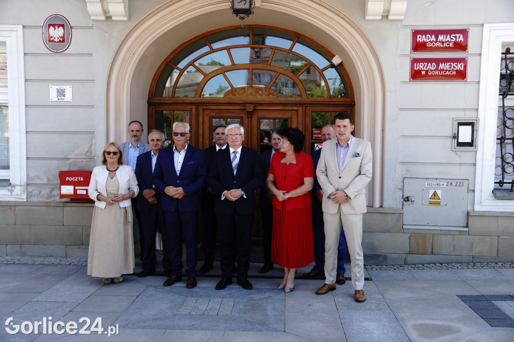 Gorlice. Konferencja wicemarszałka województwa
