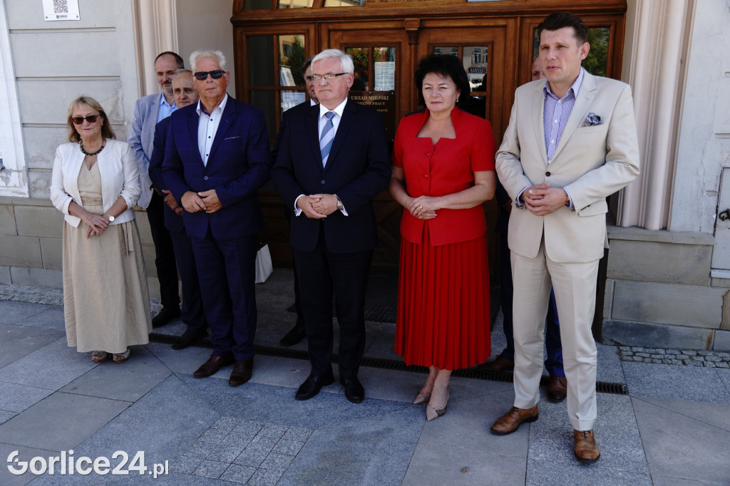 Gorlice. Konferencja wicemarszałka województwa