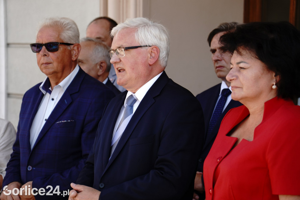 Gorlice. Konferencja wicemarszałka województwa