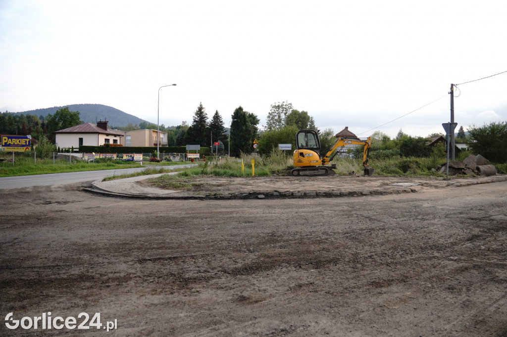 Remont drogi Szymbark - Bystra