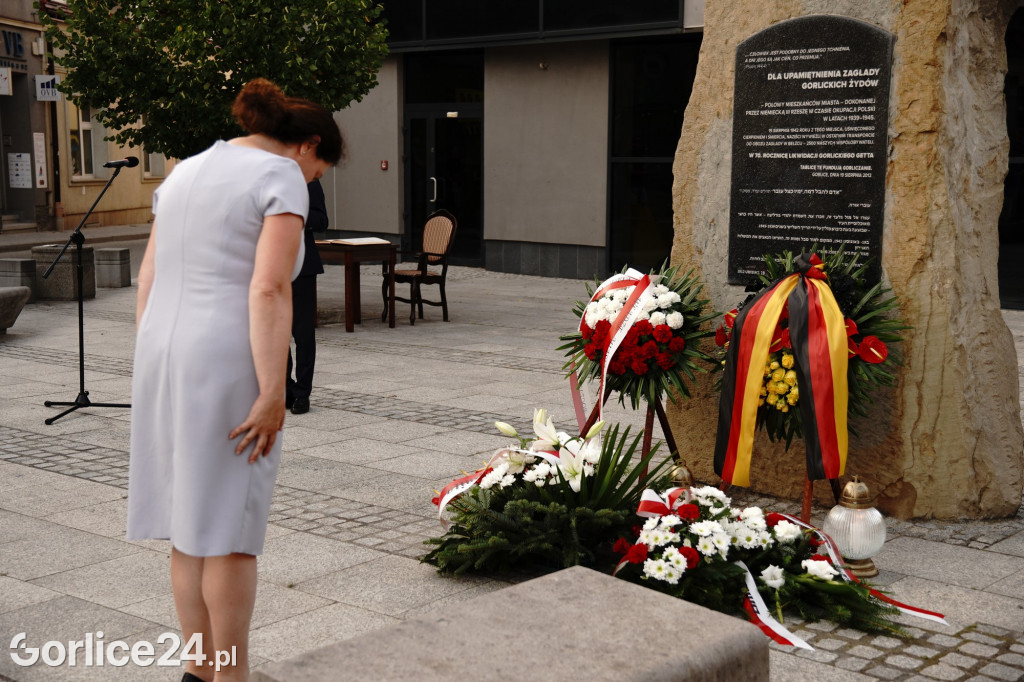 80. rocznica likwidacji gorlickiego getta 19.08.22
