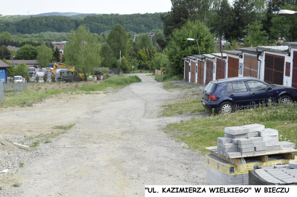 Remont 33 dróg w Gminie Biecz