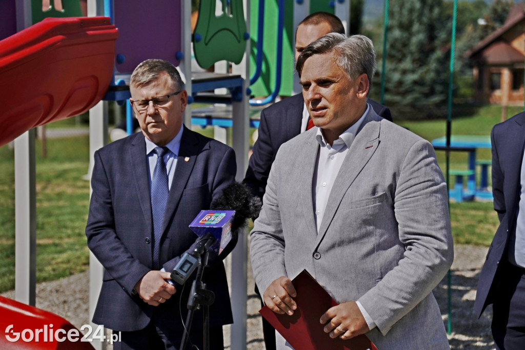 Marszałek Województwa z wizytą w Gminie Łużna