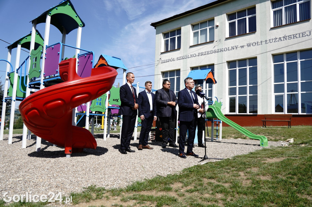 Marszałek Województwa z wizytą w Gminie Łużna