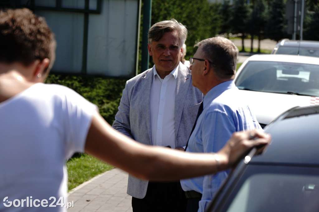 Marszałek Województwa z wizytą w Gminie Łużna