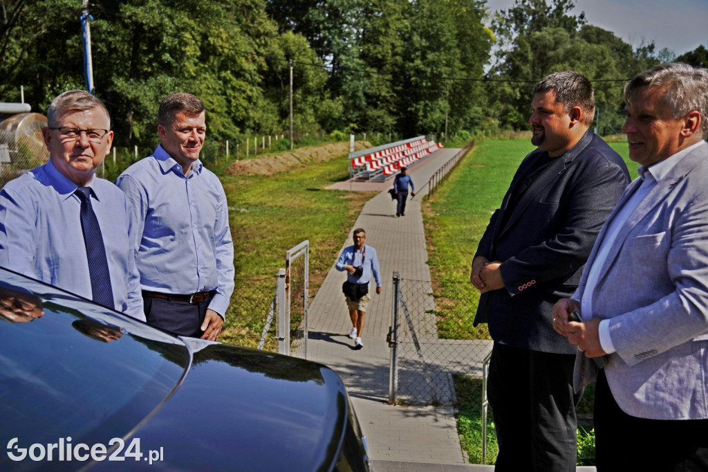 Marszałek Województwa z wizytą w Gminie Łużna