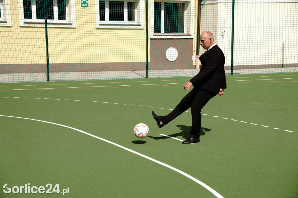 Otwarcie boiska przy MZS nr 4 w Gorlicach 01.09.