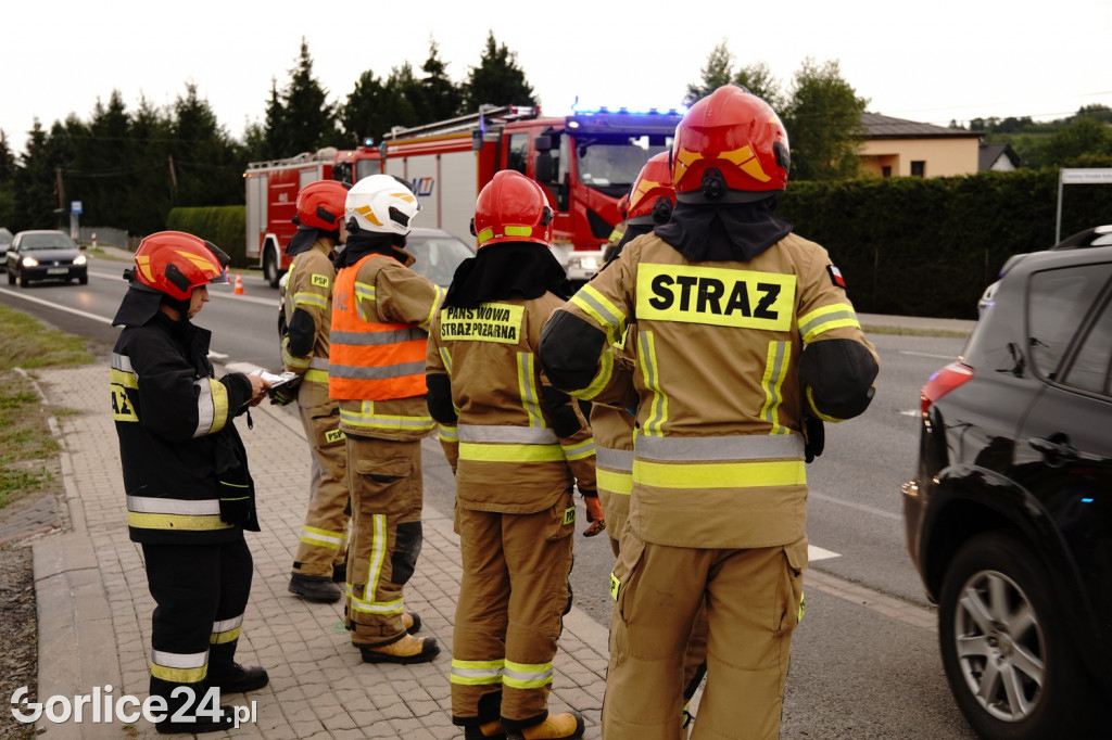 Zderzenie karetki z autem osobowym 02.09.