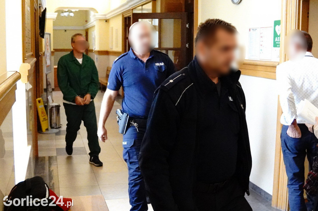 Jarosław Z. doprowadzony do gorlickiej Prokuratury