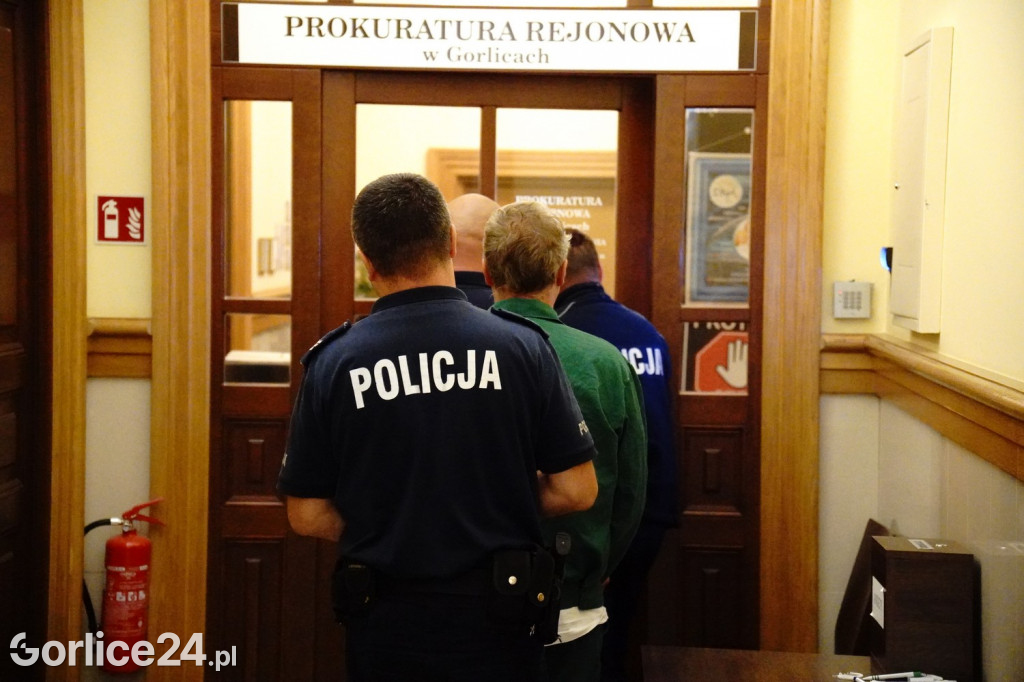 Jarosław Z. doprowadzony do gorlickiej Prokuratury