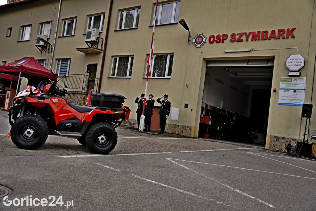Nowy quad trafił na wyposażenie OSP KSRG Szymbark