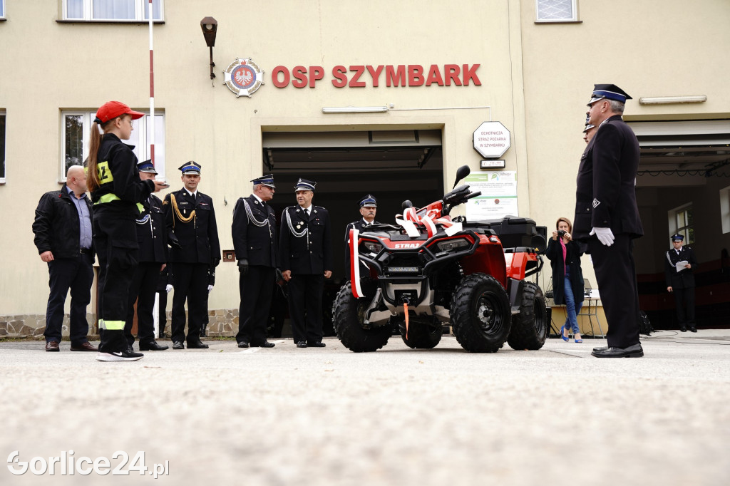 Nowy quad trafił na wyposażenie OSP KSRG Szymbark