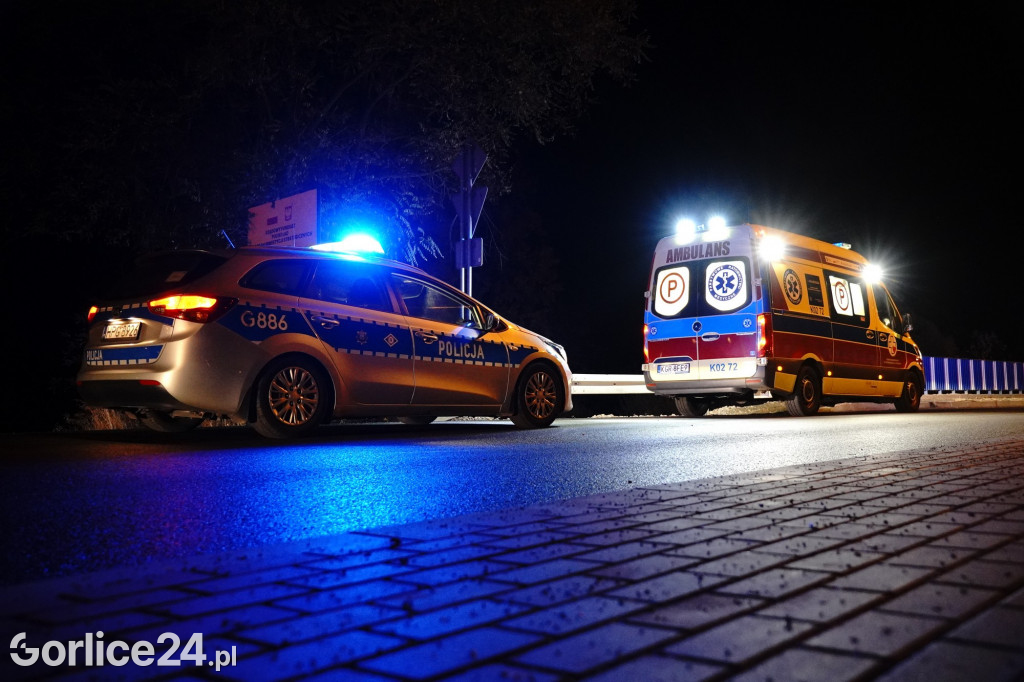 Potrącenie mężczyzny przy ul. Zakole