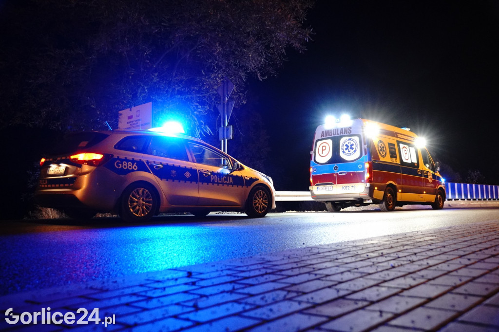 Potrącenie mężczyzny przy ul. Zakole