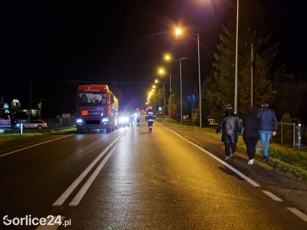 Klęczany. Śmiertelne potrącenie dziecka na DK28