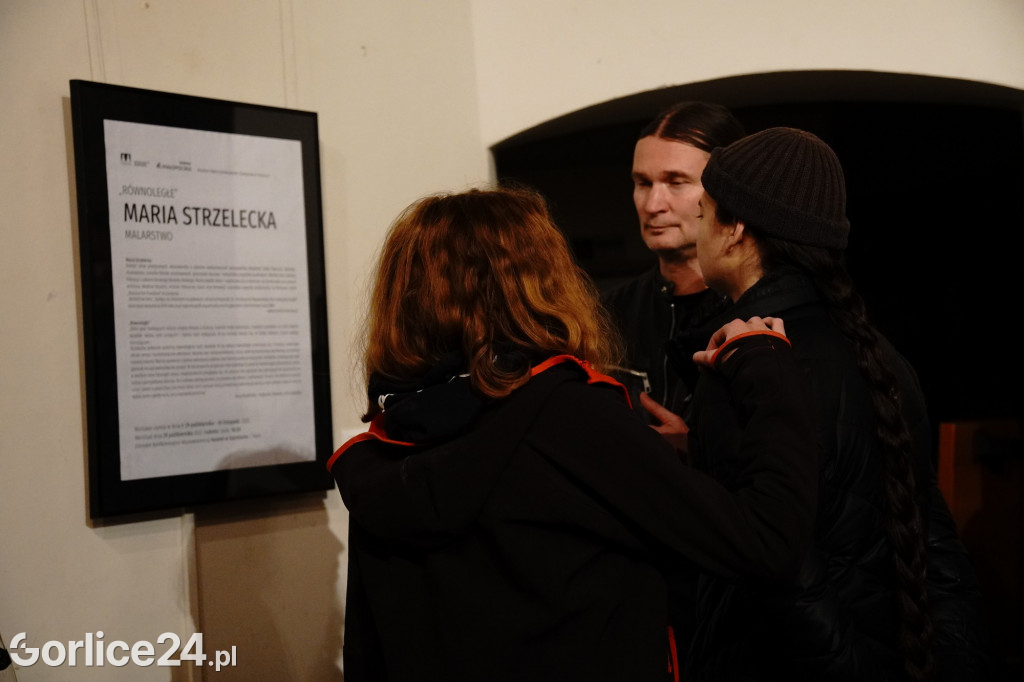 Podwójny wernisaż wystaw i koncert w Kasztelu 29.X