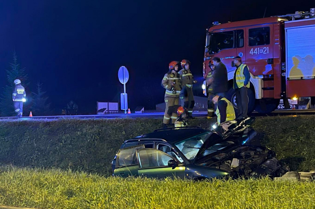 Gorlice. Wypadek na ul. Bieckiej 10.11.
