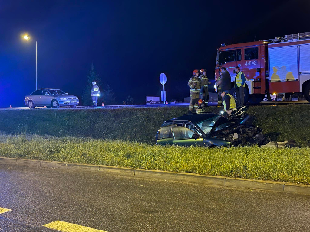 Gorlice. Wypadek na ul. Bieckiej 10.11.