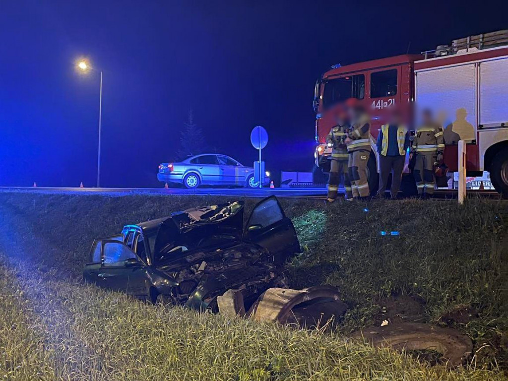 Gorlice. Wypadek na ul. Bieckiej 10.11.