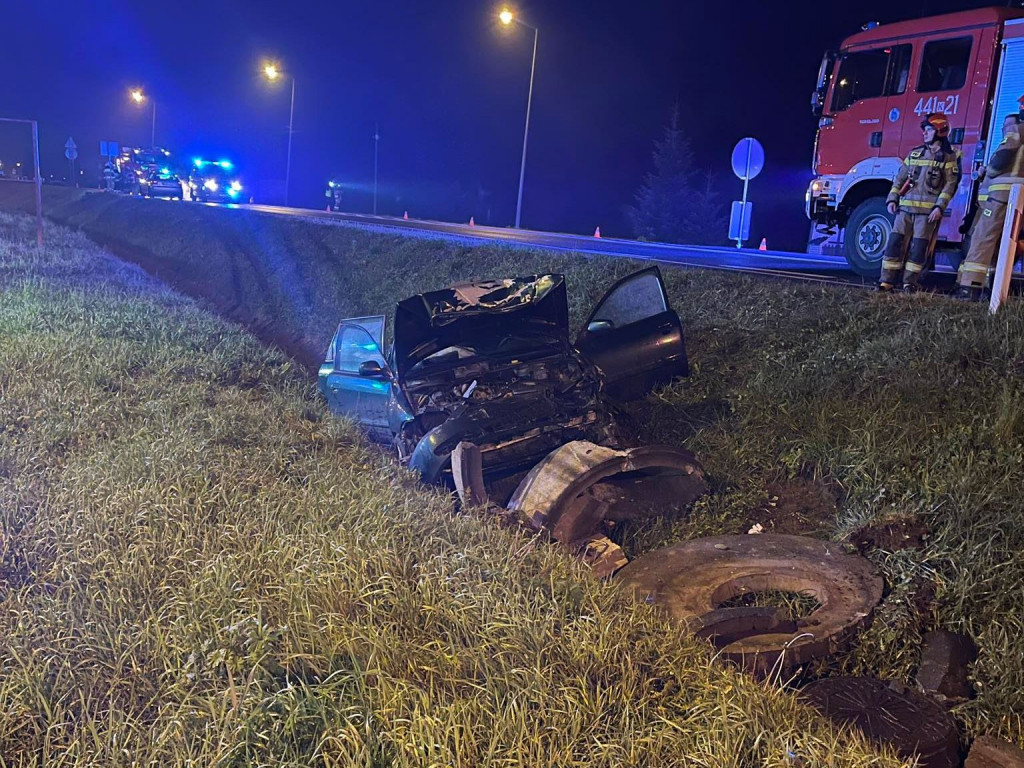Gorlice. Wypadek na ul. Bieckiej 10.11.