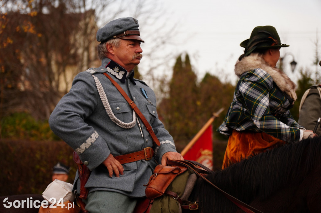 Uroczystości 11 listopada w Łużnej