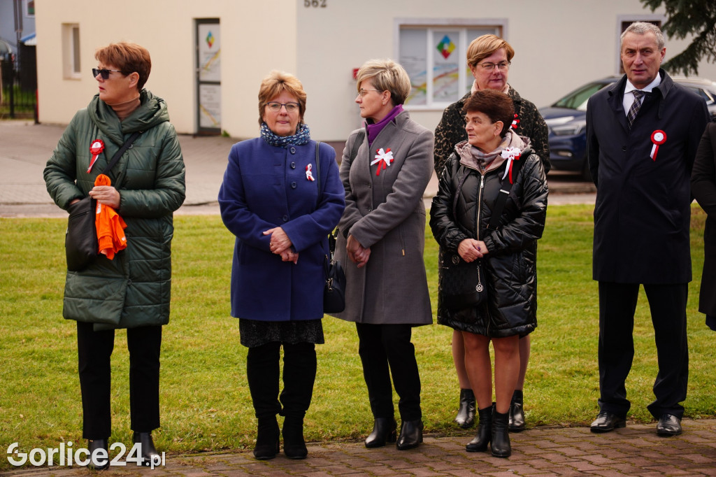 Uroczystości 11 listopada w Łużnej