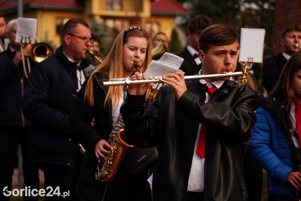 Uroczystości 11 listopada w Łużnej