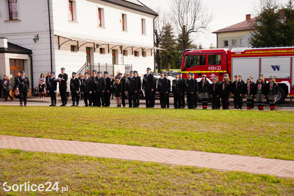 Uroczystości 11 listopada w Łużnej