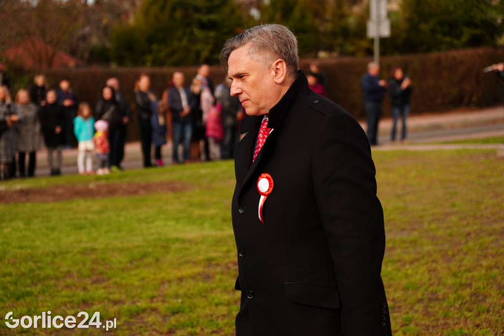 Uroczystości 11 listopada w Łużnej