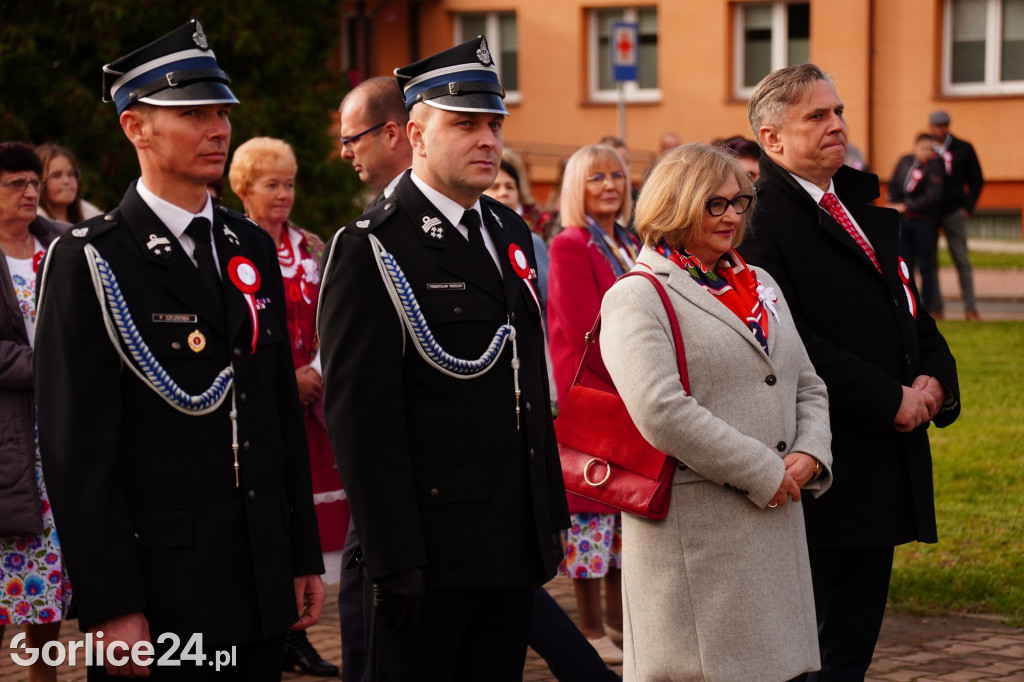 Uroczystości 11 listopada w Łużnej