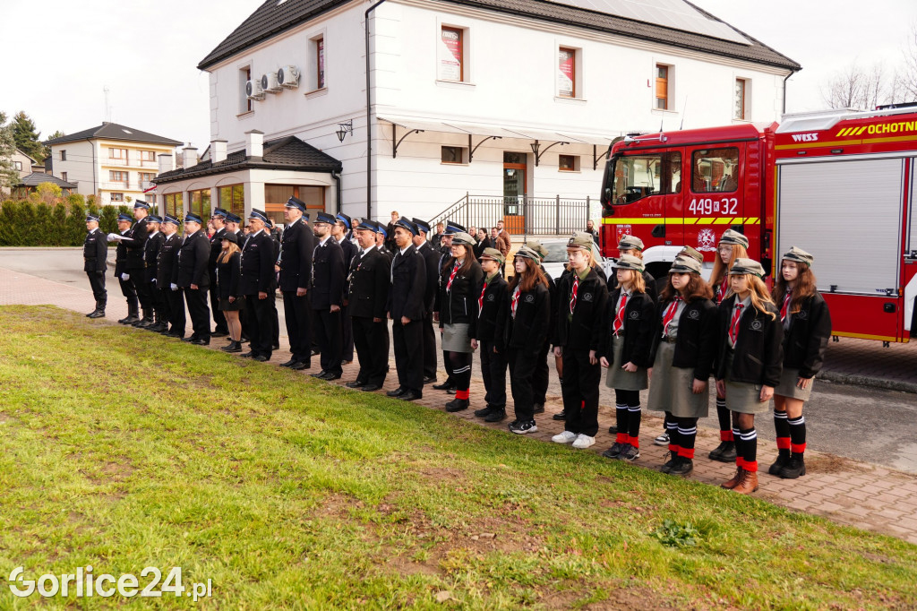 Uroczystości 11 listopada w Łużnej