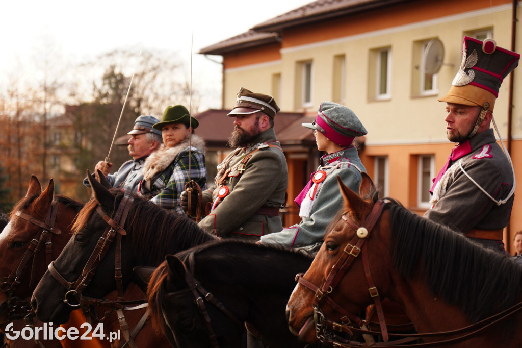 Uroczystości 11 listopada w Łużnej