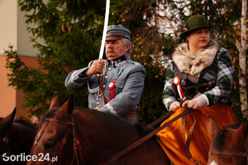 Uroczystości 11 listopada w Łużnej