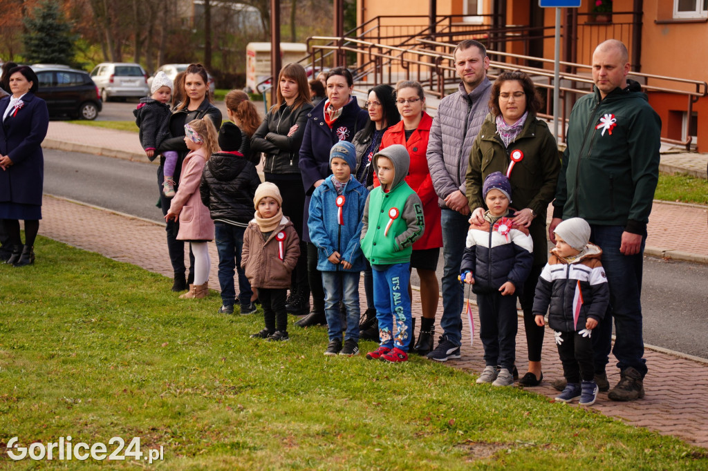 Uroczystości 11 listopada w Łużnej