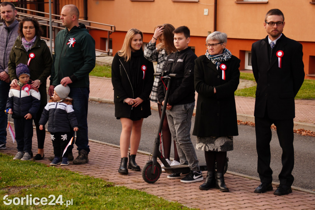 Uroczystości 11 listopada w Łużnej