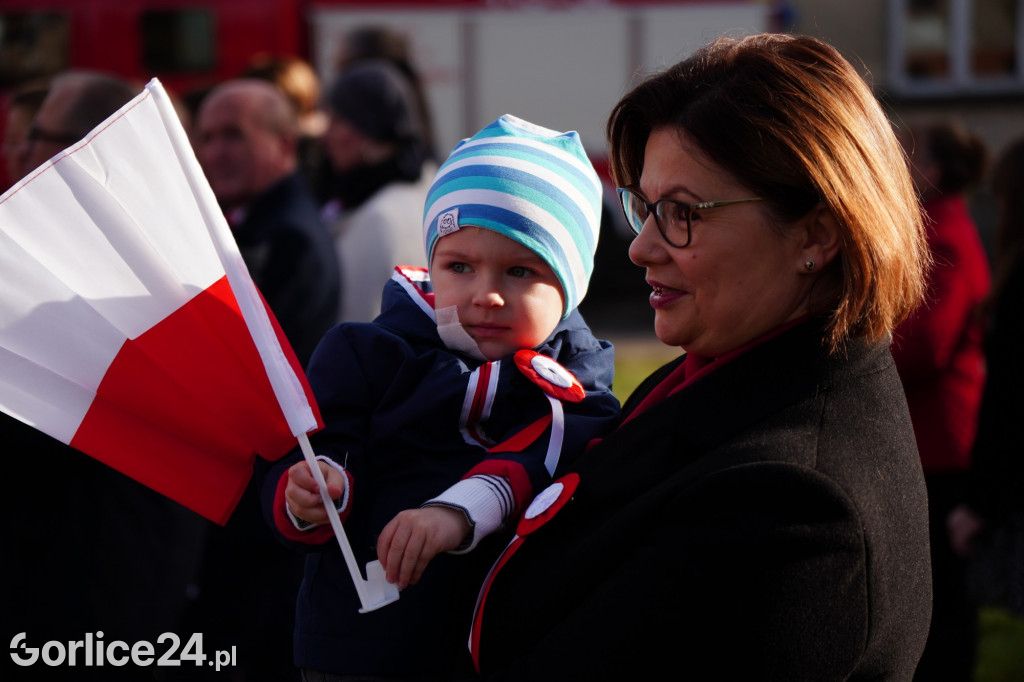Uroczystości 11 listopada w Łużnej