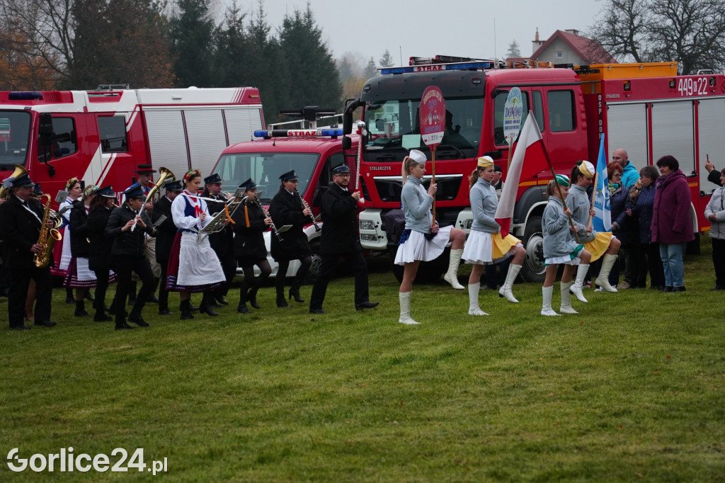 Dominikowice. Na nowym maszcie zawisła flaga
