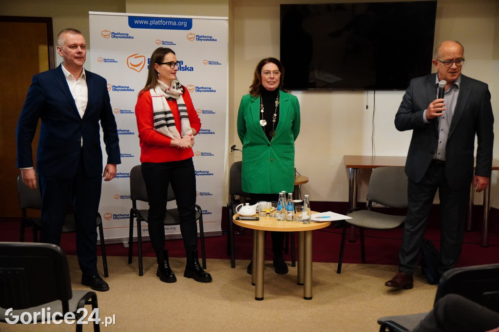 Spotkanie Platformy Obywatelskiej w mieszkańcami