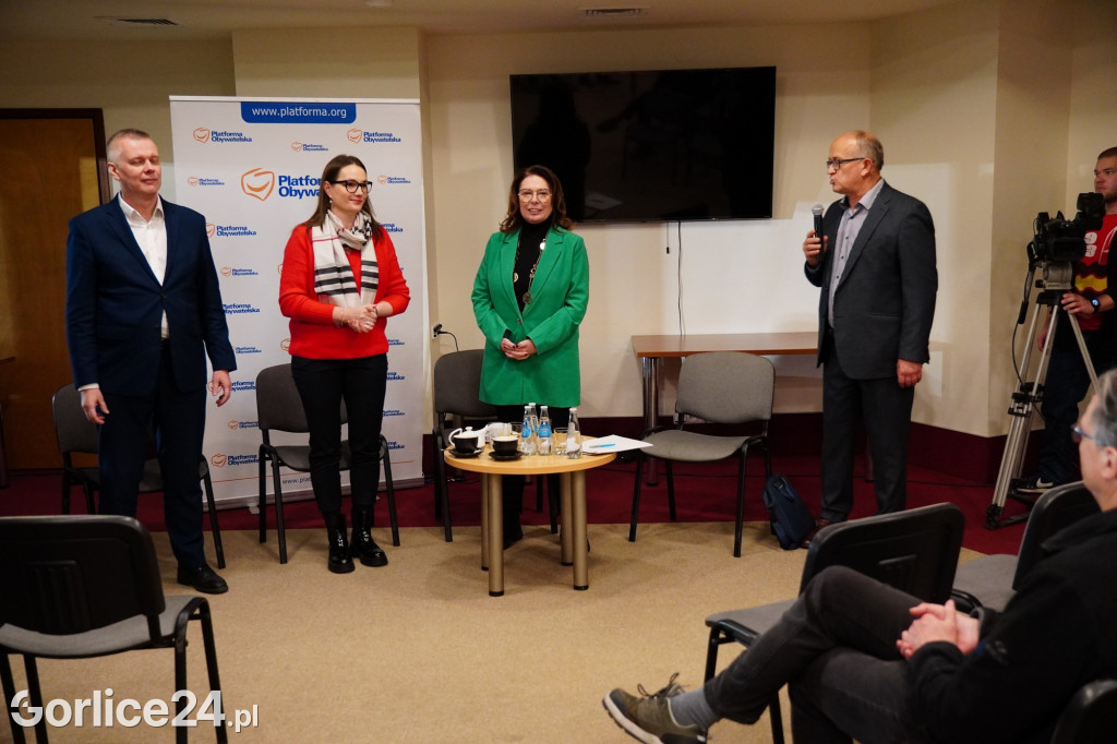 Spotkanie Platformy Obywatelskiej w mieszkańcami