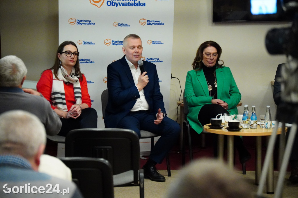 Spotkanie Platformy Obywatelskiej w mieszkańcami