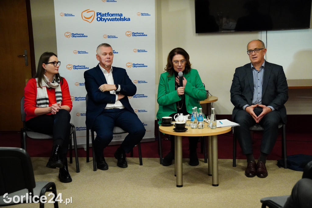 Spotkanie Platformy Obywatelskiej w mieszkańcami