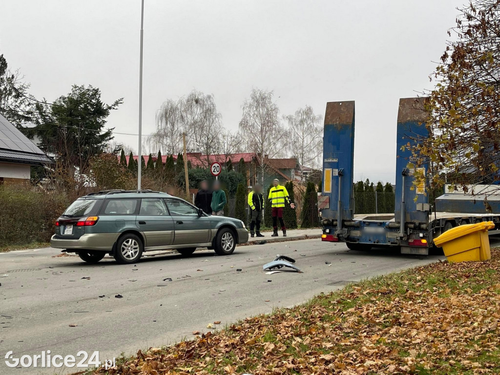 Kolizja na ul. Szpitalnej 02.12.