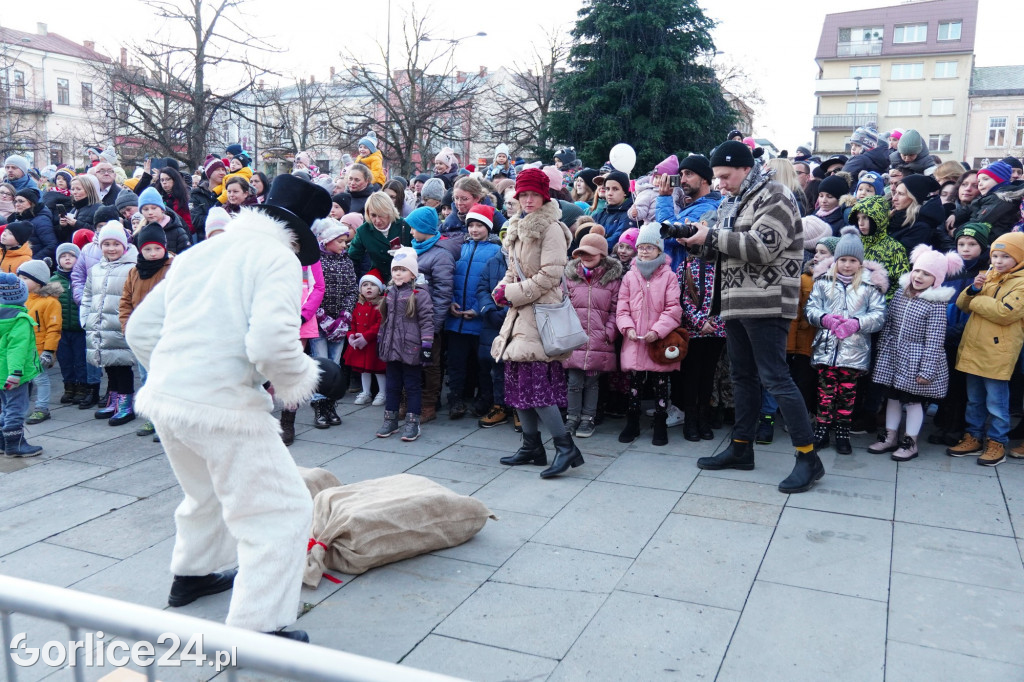 Mikołaj na gorlickim Rynku (04.12.)