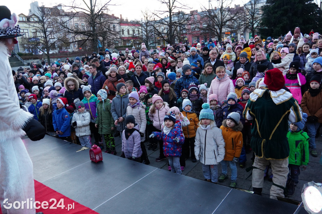 Mikołaj na gorlickim Rynku (04.12.)