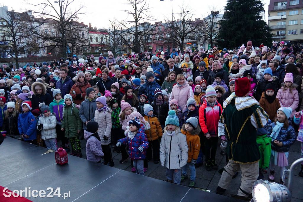 Mikołaj na gorlickim Rynku (04.12.)