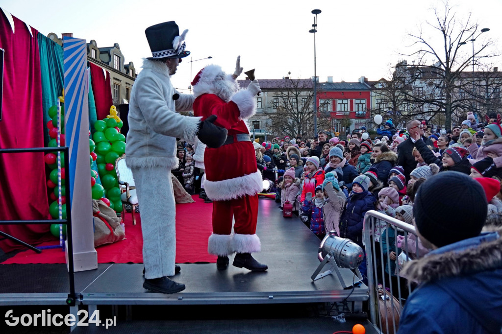 Mikołaj na gorlickim Rynku (04.12.)