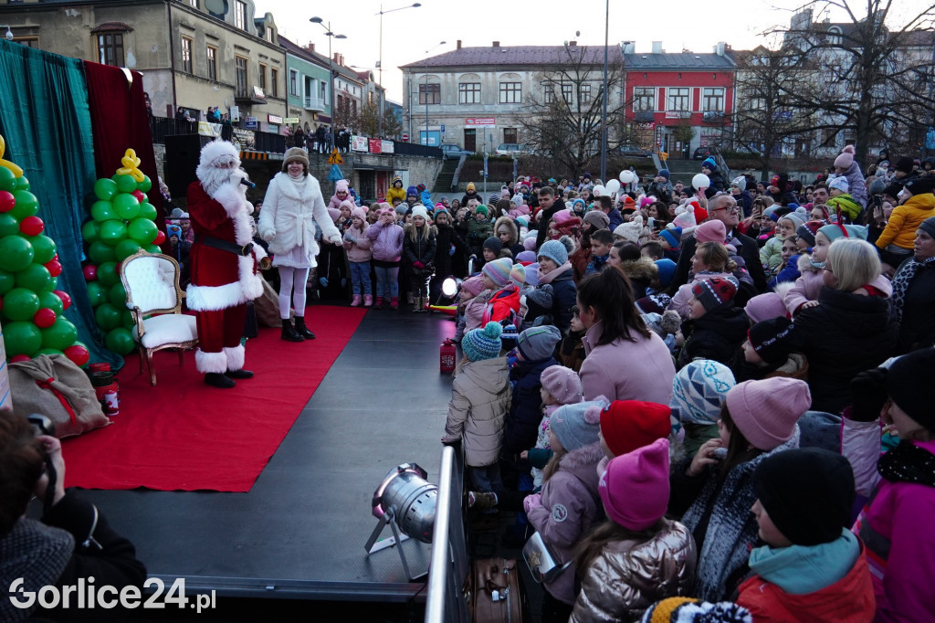 Mikołaj na gorlickim Rynku (04.12.)