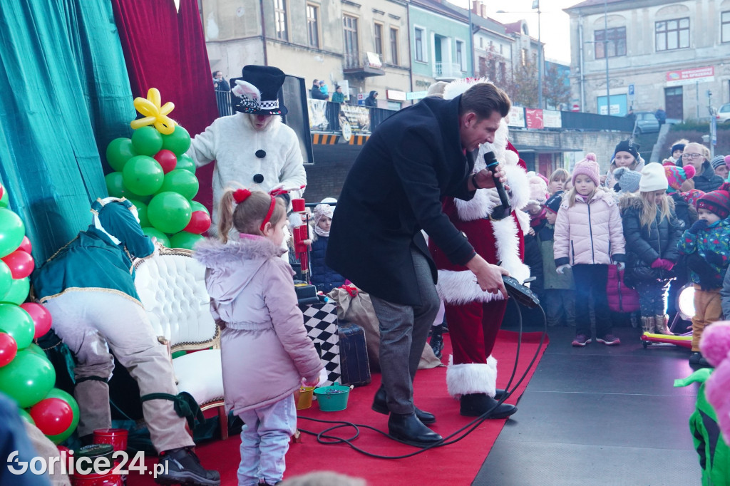 Mikołaj na gorlickim Rynku (04.12.)