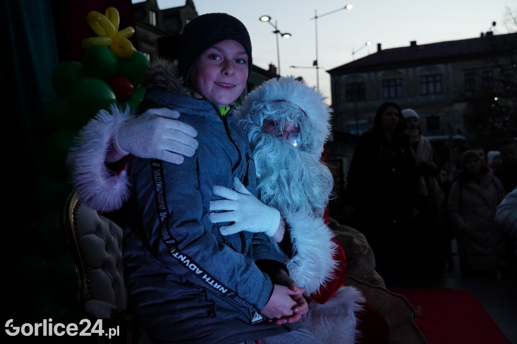 Mikołaj na gorlickim Rynku (04.12.)